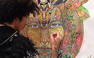 Some Hand Drawn Artworks Of Sina Irannejad.