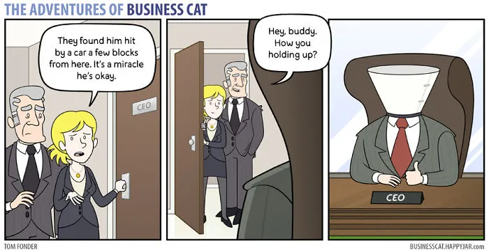 If Your Boss Was A Cat
