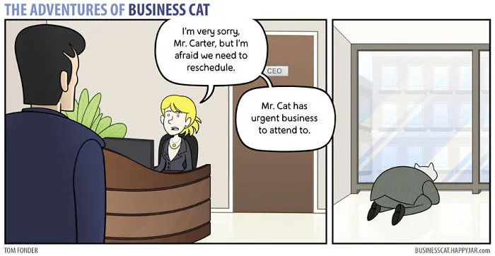 If Your Boss Was A Cat