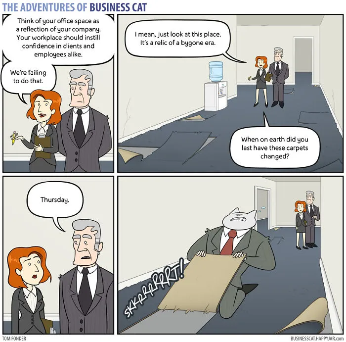 If Your Boss Was A Cat