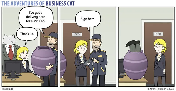 If Your Boss Was A Cat