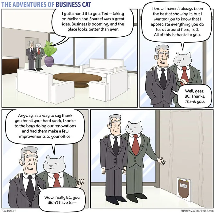 If Your Boss Was A Cat