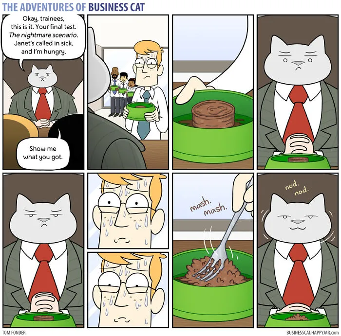 If Your Boss Was A Cat