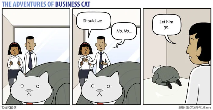 If Your Boss Was A Cat