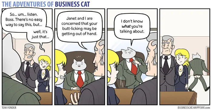 If Your Boss Was A Cat