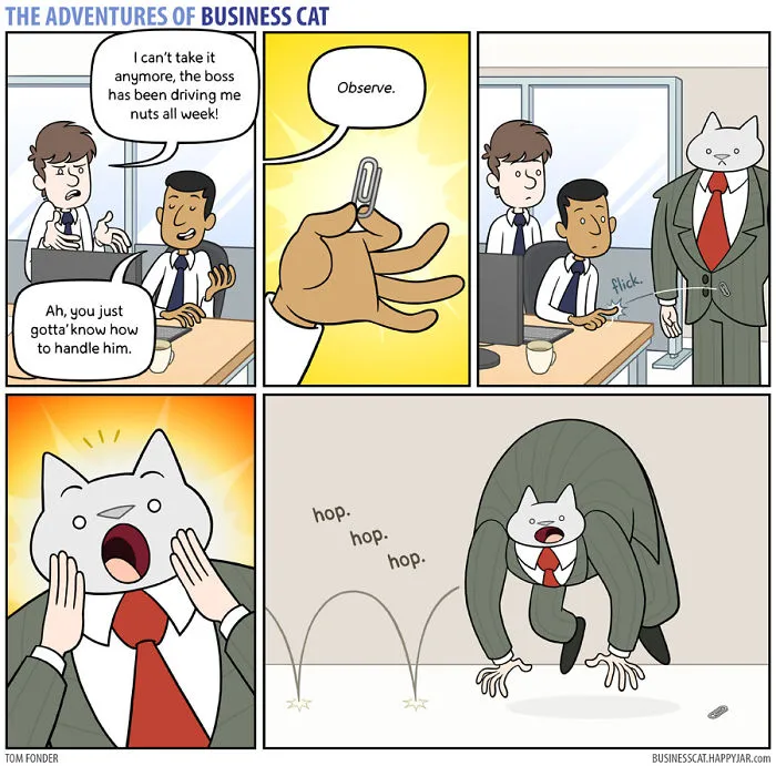 If Your Boss Was A Cat