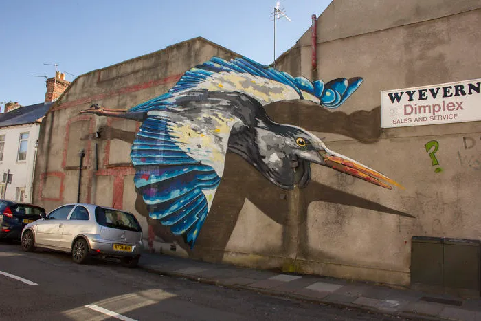 A Beautiful 3d Art On A Wall