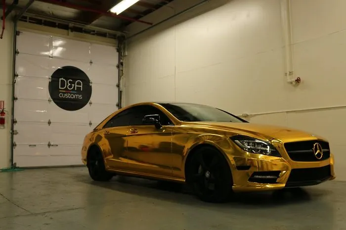 2013 Mercedes-Benz Cls 550 In Gold Chrome