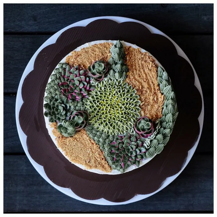 Succulent Cakes By Ivenoven Will Make Every Succulent Lover's Mouth Water
