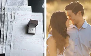Man Spends 3 Years Proposing To His Girlfriend Via Love Letters, She Never Notices It Until One Day