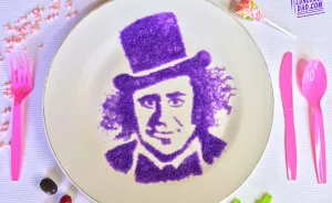 I Make Portraits Out Of Sugar Sprinkles To Surprise My Kids In The Morning