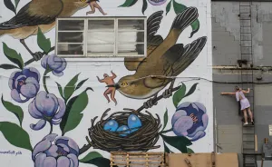 I Was Inspired By All The Beautiful Murals In My City