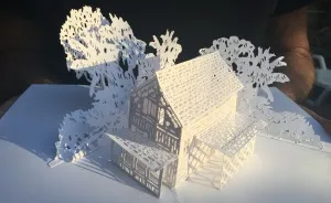 I Created A Pop-Up Paper Art Piece