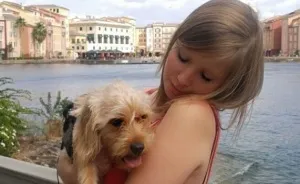 This Little Stray Dog Ended Up Travelling The World With Her New Mom!