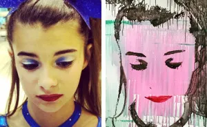 I Paint People I See In Coffee Shops, On The Streets, And On Instagram And Then Give These Paintings Away