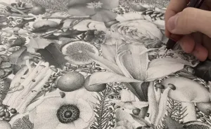 8 Million Dots And 400 Hours Later, I Present My Artwork "Winter"
