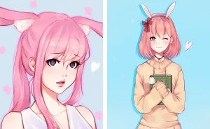 I Draw Portraits Of Anime Girls