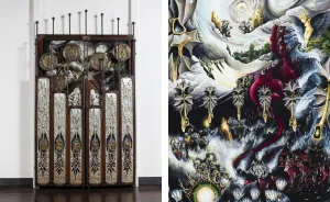 It Took Me 18 Months To Create This Impressive 2x3 Meter Sculpture Of The Book Of Revelations