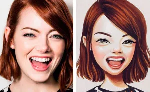 Russian Artist Turns Celebrities Into Adorable Cartoon Characters