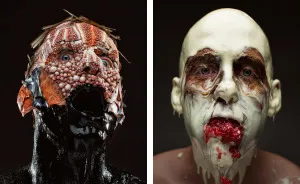 World Class Chef Serves Dishes On His Face To Prove A Point