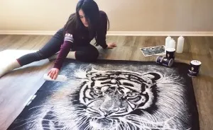 I Drew A Tiger With Table Salt