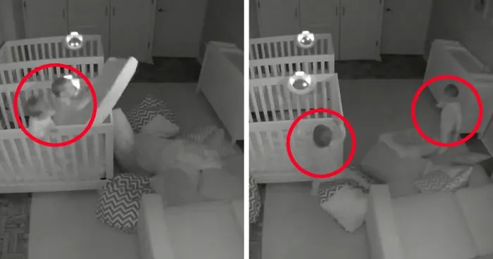 Parents Can't Believe Their Eyes After Seeing What Their 2-Year-Old Twins Do At Night
