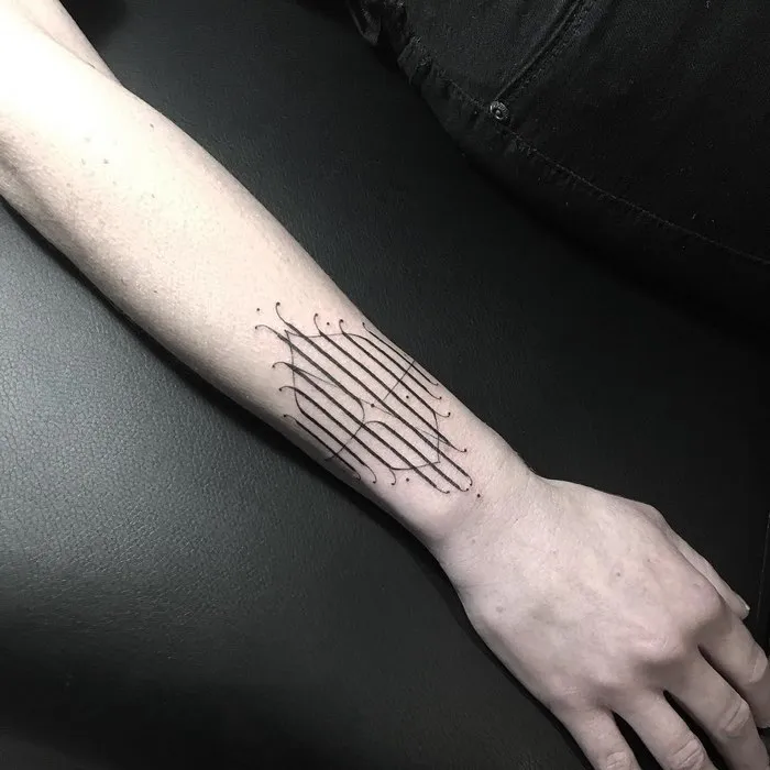 68 Typographic Tattoos By Léo Gavaggio That Are Both Delicate And Sophisticated At The Same Time