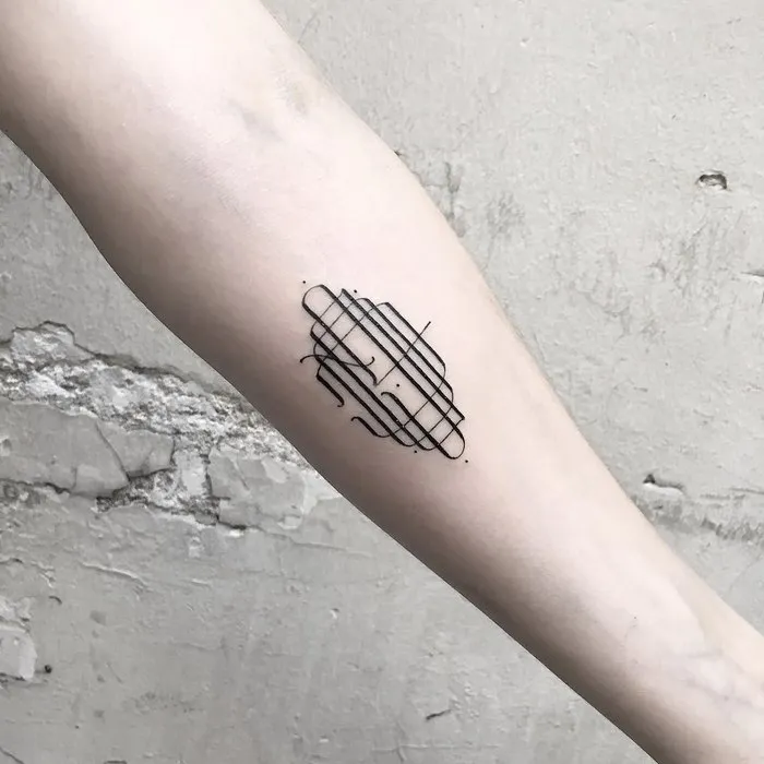 68 Typographic Tattoos By Léo Gavaggio That Are Both Delicate And Sophisticated At The Same Time