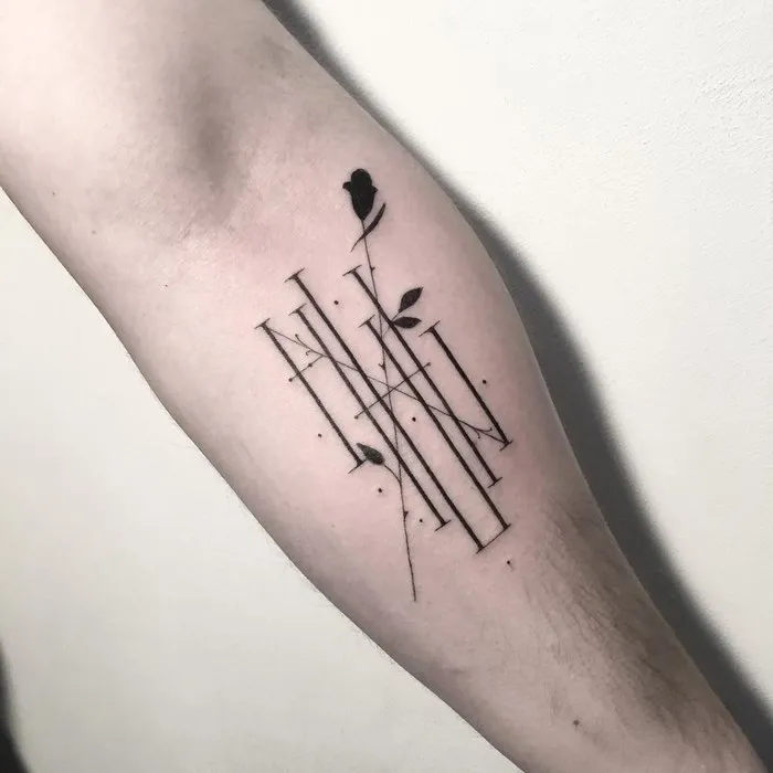 68 Typographic Tattoos By Léo Gavaggio That Are Both Delicate And Sophisticated At The Same Time