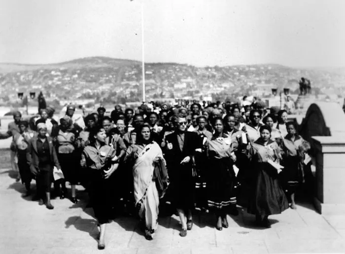 In 1956 20,000 Women Marched To The Union Buildings In South Africa To Protest The Pass Laws Under The Apartheid Government . "wathint' Abafazi, Wathint' Imbokodo: You Strike A Woman You Strike A Rock".