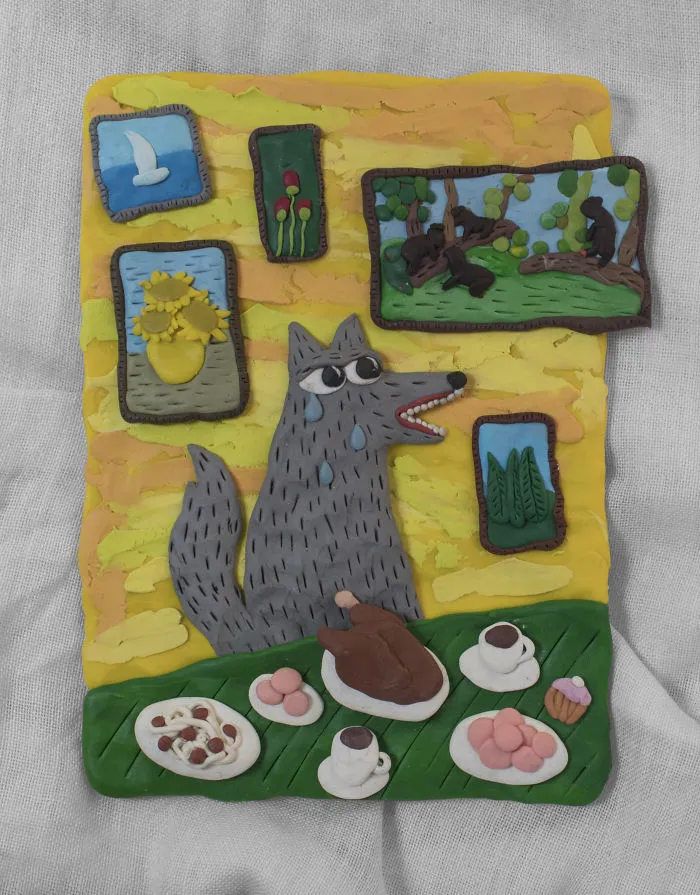 I Rediscovered The Joy Of Creating Pictures From Polymer Clay