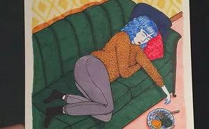 Artist Creates Honest Illustrations Showing What Women Do When No One Is Watching