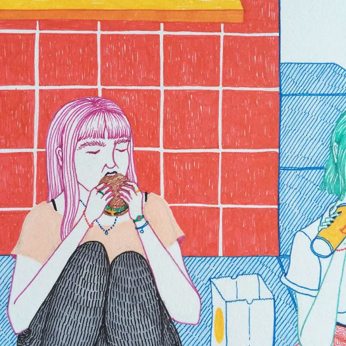 Artist Creates Honest Illustrations Showing What Women Do When No One Is Watching