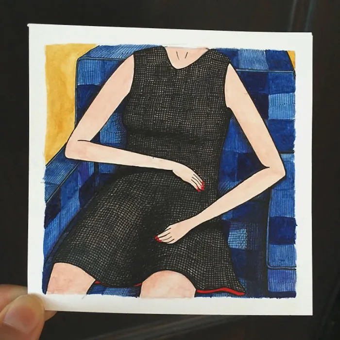 Artist Creates Honest Illustrations Showing What Women Do When No One Is Watching