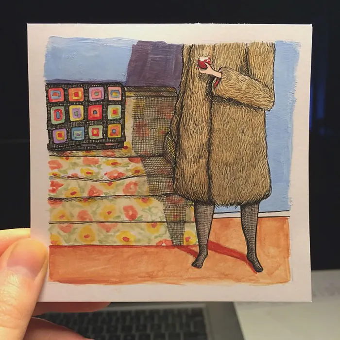 Artist Creates Honest Illustrations Showing What Women Do When No One Is Watching