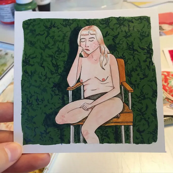 Artist Creates Honest Illustrations Showing What Women Do When No One Is Watching