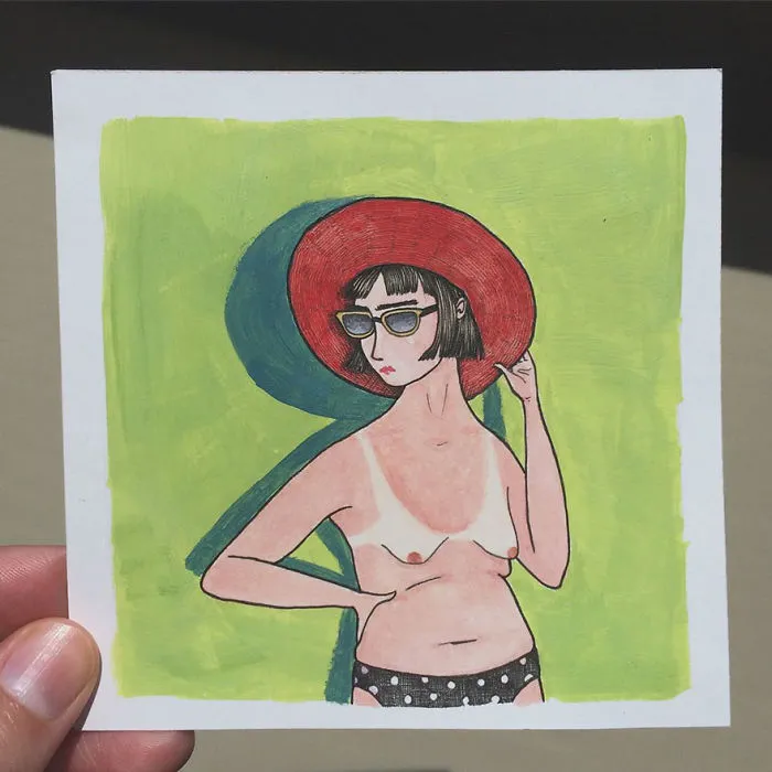 Artist Creates Honest Illustrations Showing What Women Do When No One Is Watching