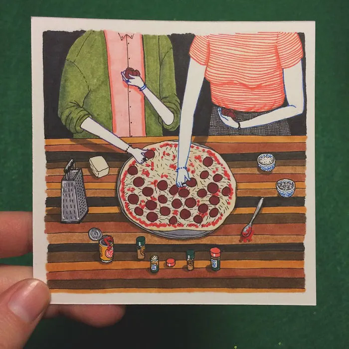 Artist Creates Honest Illustrations Showing What Women Do When No One Is Watching