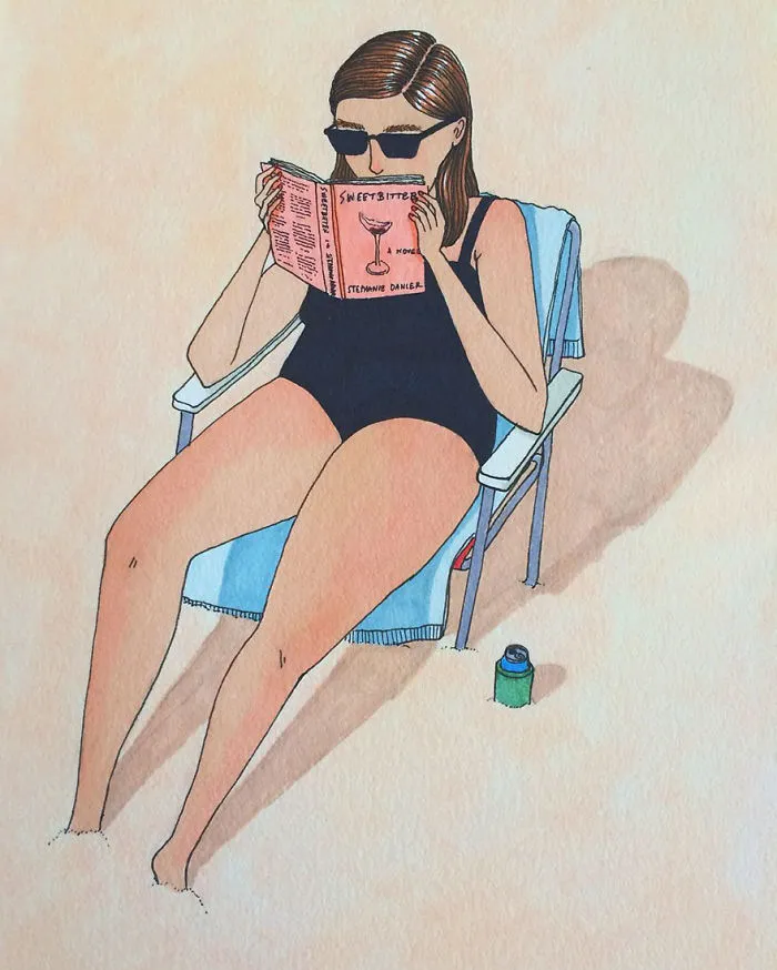 Esta artista crea ilustraciones honestas en las que muestra lo que hacen las mujeres cuando nadie las ve