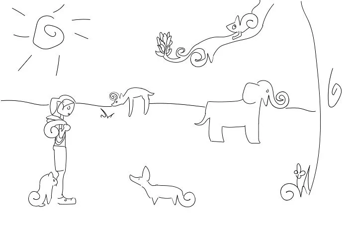 Super Lazy Drawing