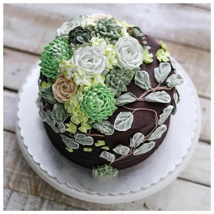Succulent Cakes By Ivenoven Will Make Every Succulent Lover's Mouth Water