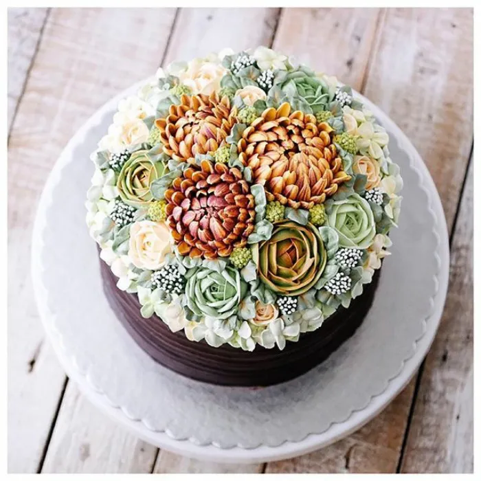Succulent Cakes By Ivenoven Will Make Every Succulent Lover's Mouth Water