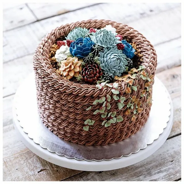 Succulent Cakes By Ivenoven Will Make Every Succulent Lover's Mouth Water