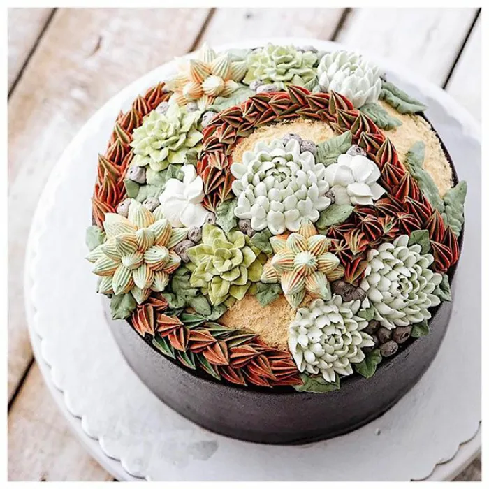 Succulent Cakes By Ivenoven Will Make Every Succulent Lover's Mouth Water