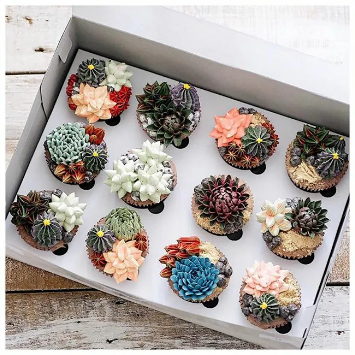 Succulent Cakes By Ivenoven Will Make Every Succulent Lover's Mouth Water