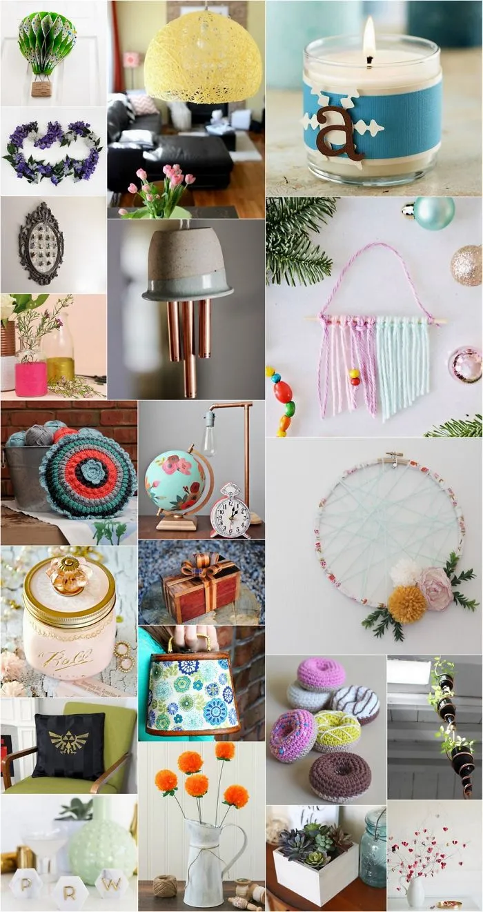 Pretty Crafty Ideas For Your Home