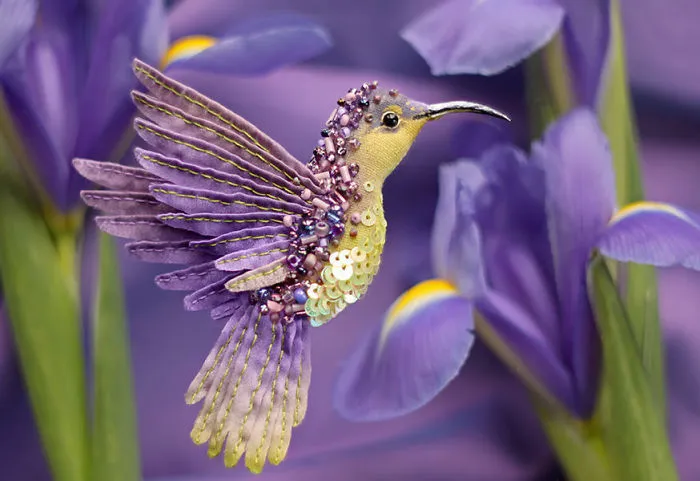 Birds Of Paradise By Russian Artist Julia Gorina