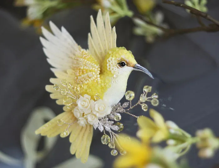 Birds Of Paradise By Russian Artist Julia Gorina