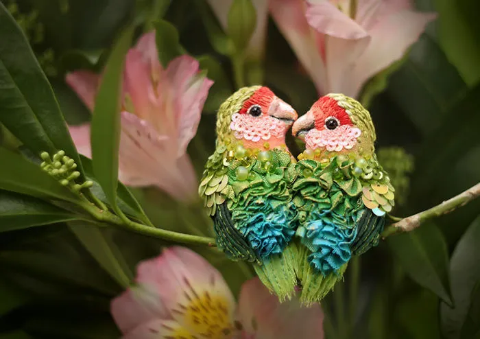 Birds Of Paradise By Russian Artist Julia Gorina