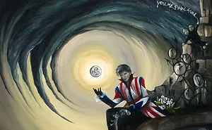 I Took 8 Months To Research And Create This Epic Painting Of David Bowie
